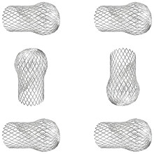 General Expandable Aluminum Drain Guards Meshing Cover Stretchable Gutters Filters Caps 6pcs for Residential Commercial Use