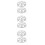 6Pcs Heavy Duty Stainless Steel Egg Steaming Stand Multi-Use Silver 6