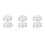 6Pcs Heavy Duty Stainless Steel Egg Steaming Stand Multi-Use Silver 9