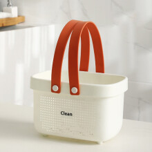 TOPLIU Bamboo Shower Caddy – Portable, Waterproof, Modern Minimalist Bathroom & Travel Organizer