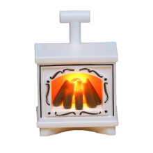 Sunxin LED-Miniatur-Kamin-Nachtlicht – Kompatibel mit Puppenhäusern, Weihnachtsdekoration, Kindergeschenk, Nachttischlampe