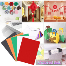 Office supplies Stiff F^elt Sheets for Crafts, 9x12 in 3mm Thick Colored Craft Fabric Hard Pieces for Kids, Crafting, Sewing, Art Projects