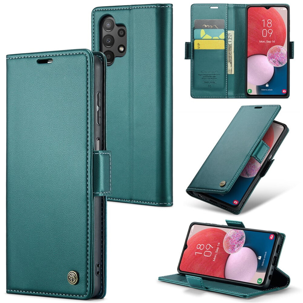 Caseme Leather Wallet Case With Rfid Blocking, Magnetic Clasp & KickstandâCompatible With Samsung Galaxy A13 4G/5G, A04s, A04, M13 5G 9418476669866