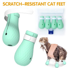Cat Claw Covers Anti-biting Bath Washing Cat Claw Cover Cut Nails Foot Cover