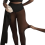 Women's Fleece-Lined Seamless Tights Coffee 1