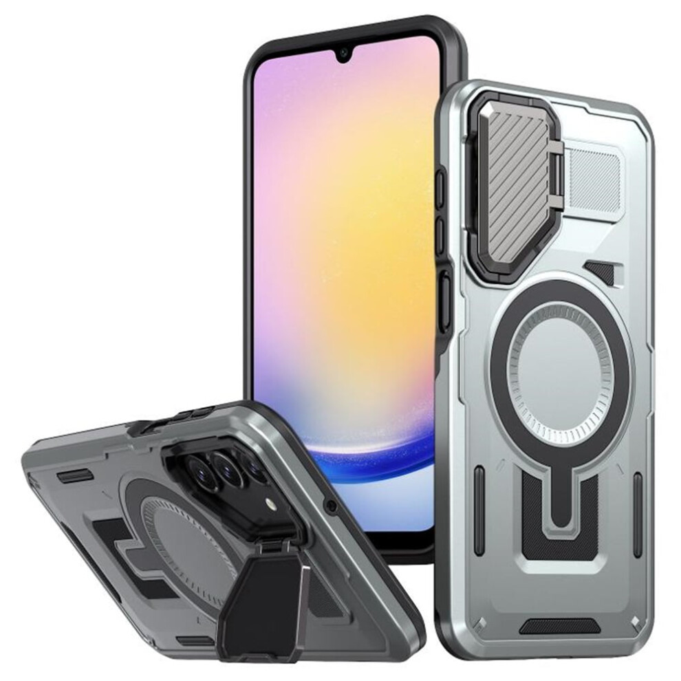 Samsung Galaxy A25 5G Rugged Magnetic Case Grey 9170372632329