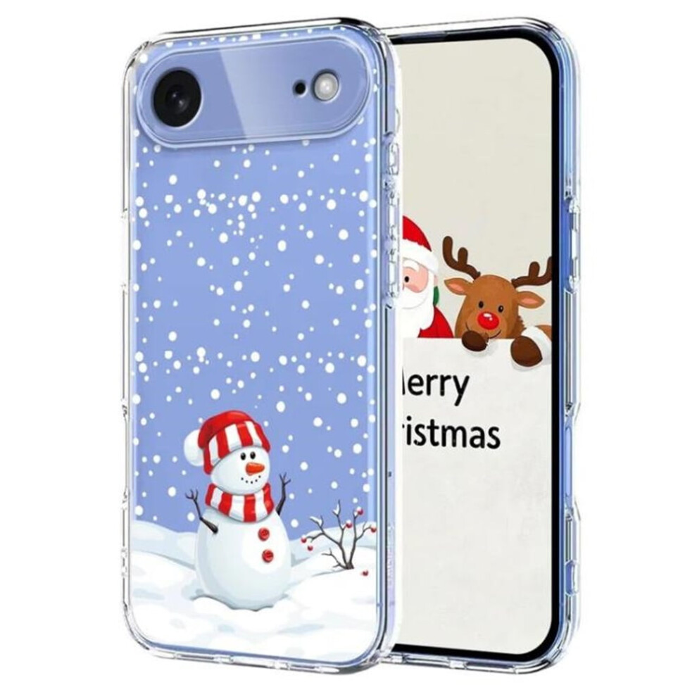 Slim Shockproof Christmas Tpu Case For Iphone Air Â Magsafe Compatible, White 9130661902304