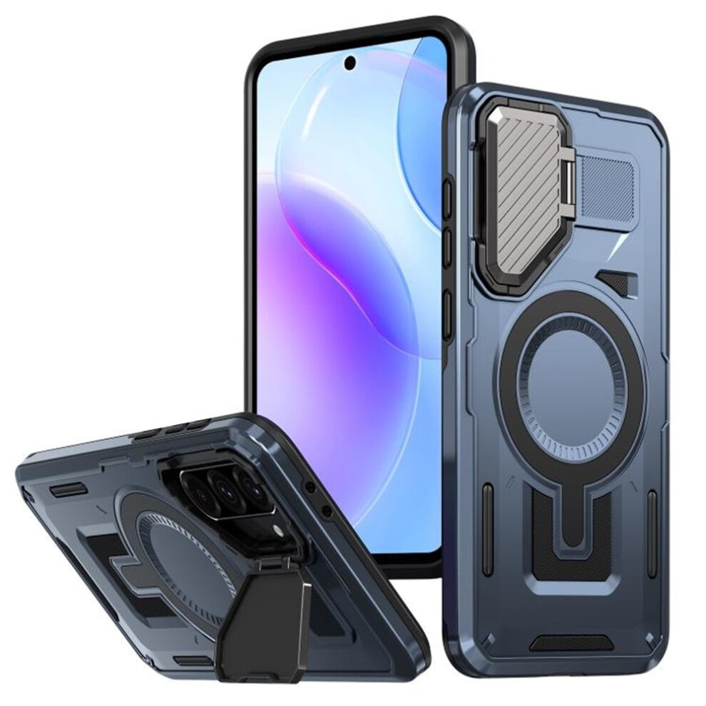 Samsung Galaxy A36 5G Rugged Magsafe-Compatible Case Blue 9170372634484
