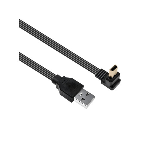 USB2.0Mini USB kábel silikónový flexibilný 1 m 1