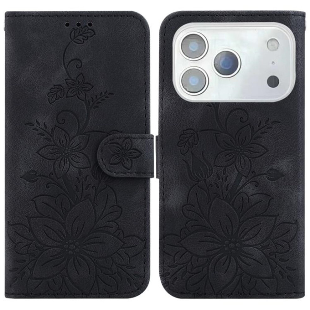Iphone 17 Pro Max 6.9" Pu Leather Flip Wallet Case With Strong Magnetic Closure, Card Slots, Â Compatible With Iphone 17 Pro Max Black 9130661904537