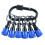 6pcs 1/4inch Hexagonal Shanks Sockets Bit Holders Set Screwdriver Bit Holders Set Multifunction for Easy Storage & Tran 1