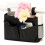 Bedside Caddy for Bunk Beds & Dorms – Black Bed Caddy Organizer Shelf (1 Pack) 1