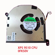 LAPTOP CPU GPU Cooling Fan for XPS 15 9500 9510 9520 Precision 5550 5560 5570