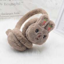 Girls Cute Cartoon Animal Winter Earmuffs Soft Faux Fur Ear Warmers for Adults Kids Thermal Plush Ear Muffs