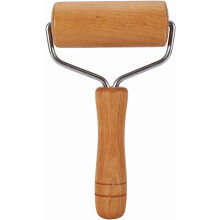 Small Rolling Pin, Wooden Dough Roller (2, 9.5cm)