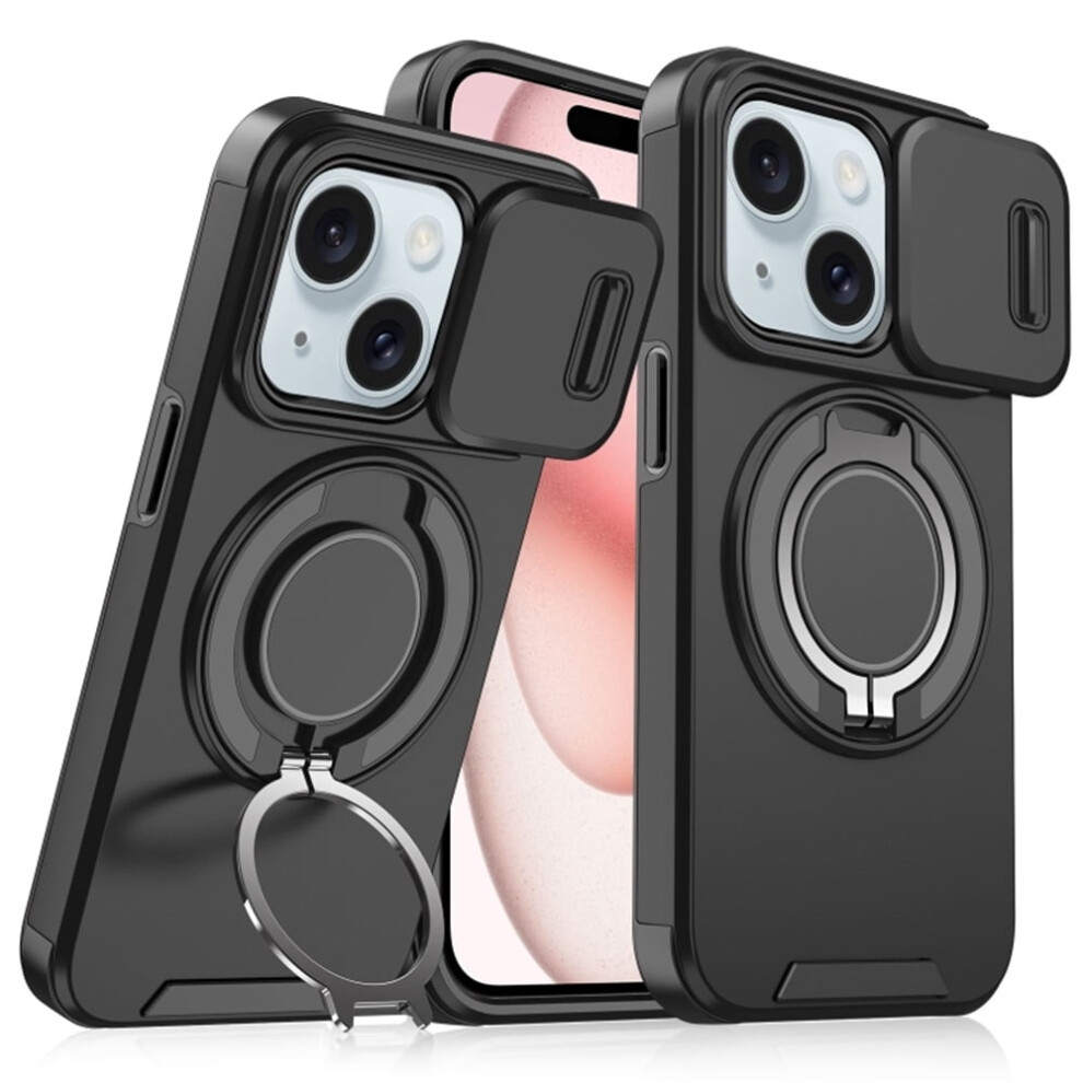 Iphone 15 Plus Shockproof Case With Slide Camera Cover And 937196929023