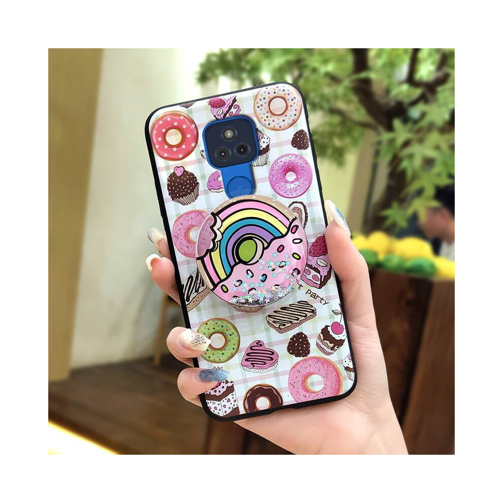 Moto G Play 2021 Phone Case Â Rotatable Kickstand, Waterproof, Dirt-Resistant, Silicone Skin Feel, Anti-Knock, Quicksand Cartoon Tpu 9165521617135