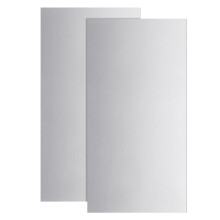 stuks 304 roestvrijstalen platen met folie, 4x2 inch roestvrijstalen plaat (0,5 mm dik) voor mechanisch snijden, precisiebewerking en matrijzenbouw