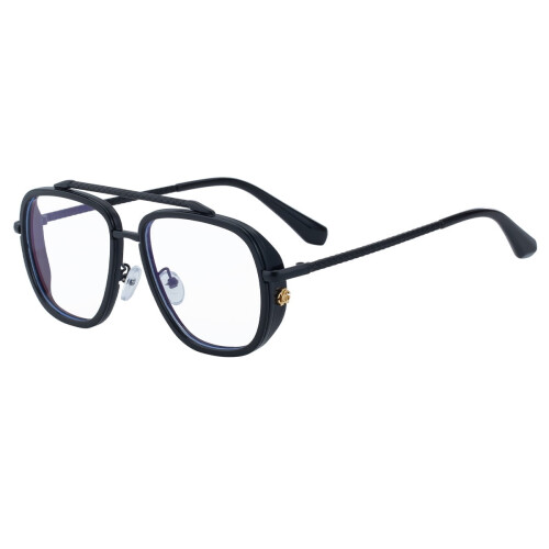 HJ-7352Unisex Γυαλιά Ηλίου - Ρετρό Διπλή Γέφυρα, Τετράγωνος Σκελετός για Γυναίκες &