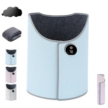 Upgraded Leg Toaster Heater for Office, 6 Temp Settings, Timer, 5-sec Heat, Overheat Protection, Portable Folding Foot Warmer (Blue)