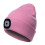 Unisex καπέλο LED Beanie, πλενόμενο πλεκτό ζεστό καπέλο κεφαλής για χειμερινές 1