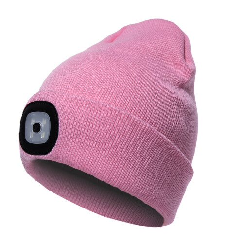 Unisex καπέλο LED Beanie, πλενόμενο πλεκτό ζεστό καπέλο κεφαλής για χειμερινές