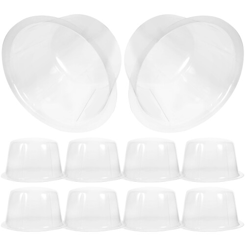 20Pcs Plastic Hat Inner Supports Transparent Hat Stands for Caps 2
