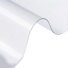 Table Protector Transparent Tablecloth Transparent Table Protector Waterproof Pvc Tablecloth 0.8mm Thick Plastic Cover for Dining Table Kitchen