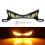Motorcycle license plate devil eye decorative ligh 8