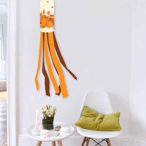 Cúpula de vento outonal de Ação de Graças, resistente, 71 cm (28 polegadas), para casa e jardim. 1