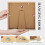 5 x 7 Black Solid Wood Picture Frames (2 Pack) 5
