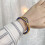 Bracelet drapeau ukrainien bleu et jaune ajustable 4