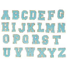 Sew On Patches Iron On Patches Embroidered Patch Glitter Varsity Letter Patches For Diy Activities Personalized Decorations Clothing Decoration Wide