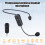 2pcs 2.4G Wireless Headset Microphone with Receiver for Classroom Teaching 4