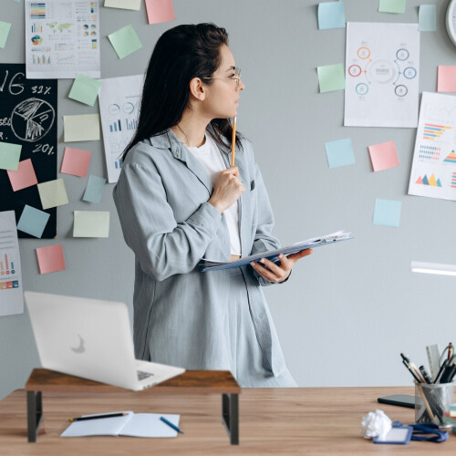 Monitorständer - Ergonomisch, Industriedesign, Schreibtisch-Organizer 1