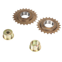 Bike Freewheel Adapter Iron 22T or 24T Suitable for Left/Right Drive Durable