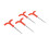 4 Pcs Ice Drill Tent Kit Plastic Stainless 254g 1