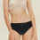 Comfortable Female Seamless Underpants Black Breathable Nylon 9