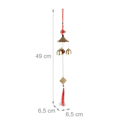 Feng Shui Windspiele aus Metall, 2er-Set 2