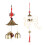 Feng Shui Windspiele aus Metall, 2er-Set 7
