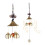 Metal Wind Chimes Set om 2 - inomhus/utomhus asiatisk stil 6