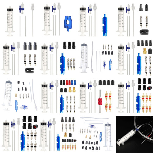 60ml Στεγανοποιητικό ελαστικών ποδηλάτων Tubeless, Εγχυτήρες υγρών ποδηλάτων δρόμου, 1