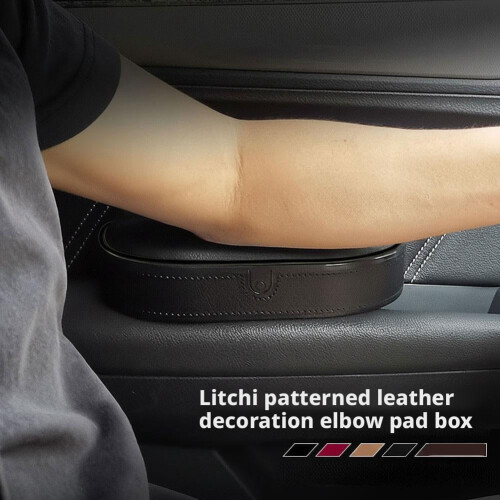 Adjustable Car Armrest Support Elbow Rest Elbow Rest PU Leather / 1