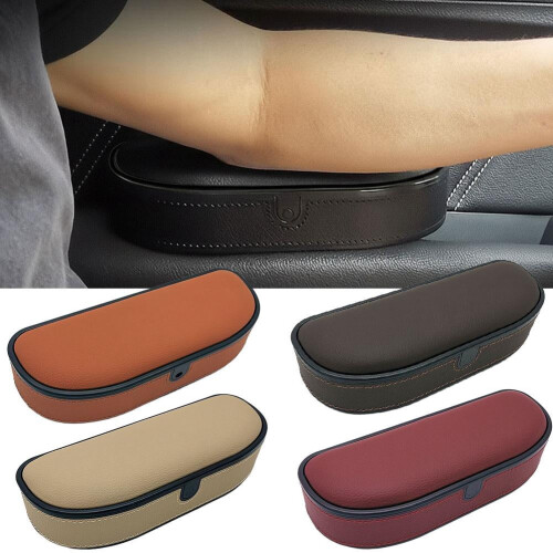 Adjustable Car Armrest Support Elbow Rest Elbow Rest PU Leather / 2