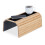 Bamboo Sofa Arm Tray with Non-Slip Pads 9