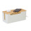 Kabel-Organizer-Box mit Bambusdeckel für Netzkabel 7