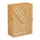 Bamboo Bathroom Cabinet with Adjustable Shelves 9