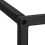 Black Iron Firewood Rack - Compact Log Holder 7