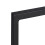 Black Metal Firewood Rack - Small Log Storage Holder 6