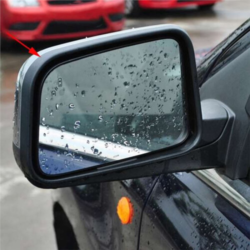 1Pair Replacement Mirror Covers Car Side Door Rear View Mirror Cover Cap Shell for   2009-2012 2